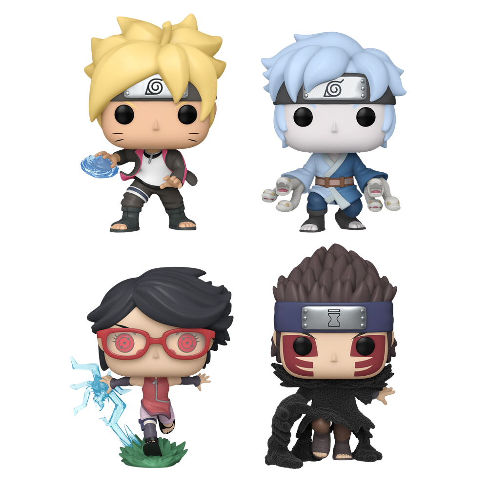 Funko POP! Pack 4 Figuras Boruto *Exclusive*