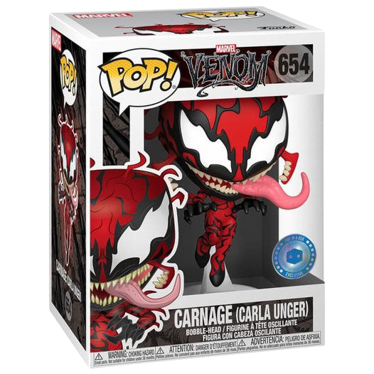 Funko POP! Marvel Comics Venom - Carla Unger Carnage *Exclusive*