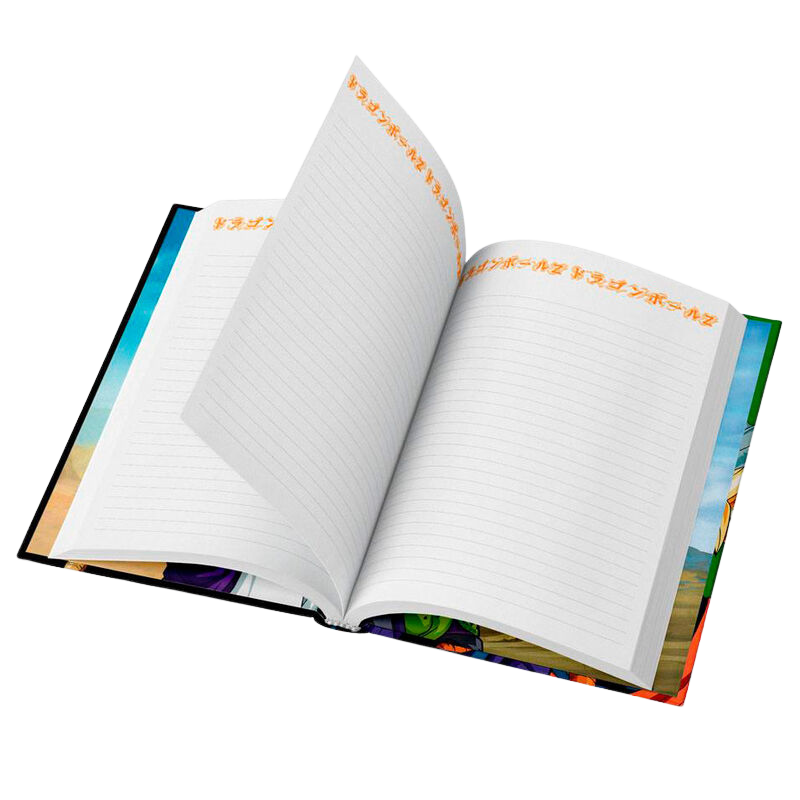 Caderno A5 com Luzes - Dragon Ball - Cell Final Battle
