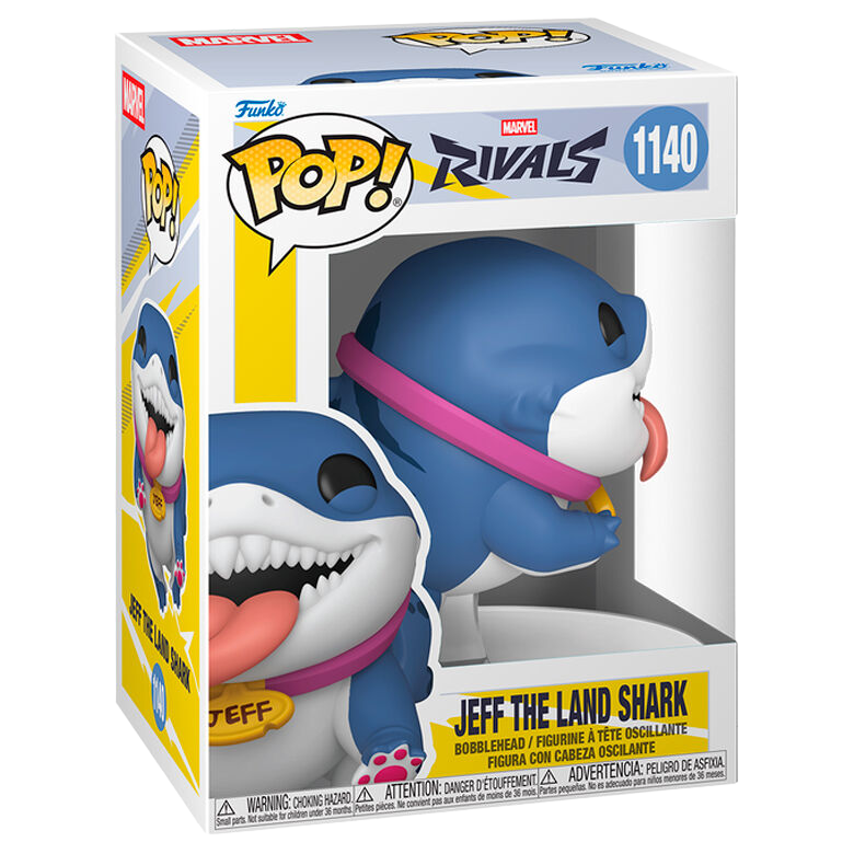 Funko POP! Marvel Rivals - Jeff the Land Shark *PRE-ORDER*