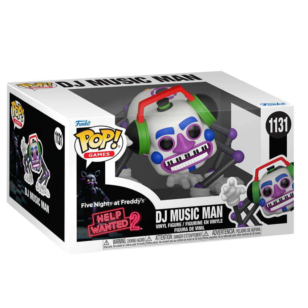 Funko POP! Five Nights at Freddys Help Wanted 2 - DJ Music Man *PRE-ORDER*