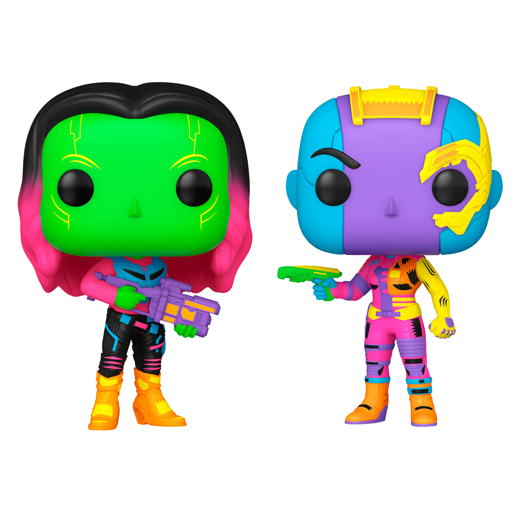Funko POP! Pack 2 Figuras Marvel Guardians of the Galaxy - Gamora & Nebula *Exclusive*