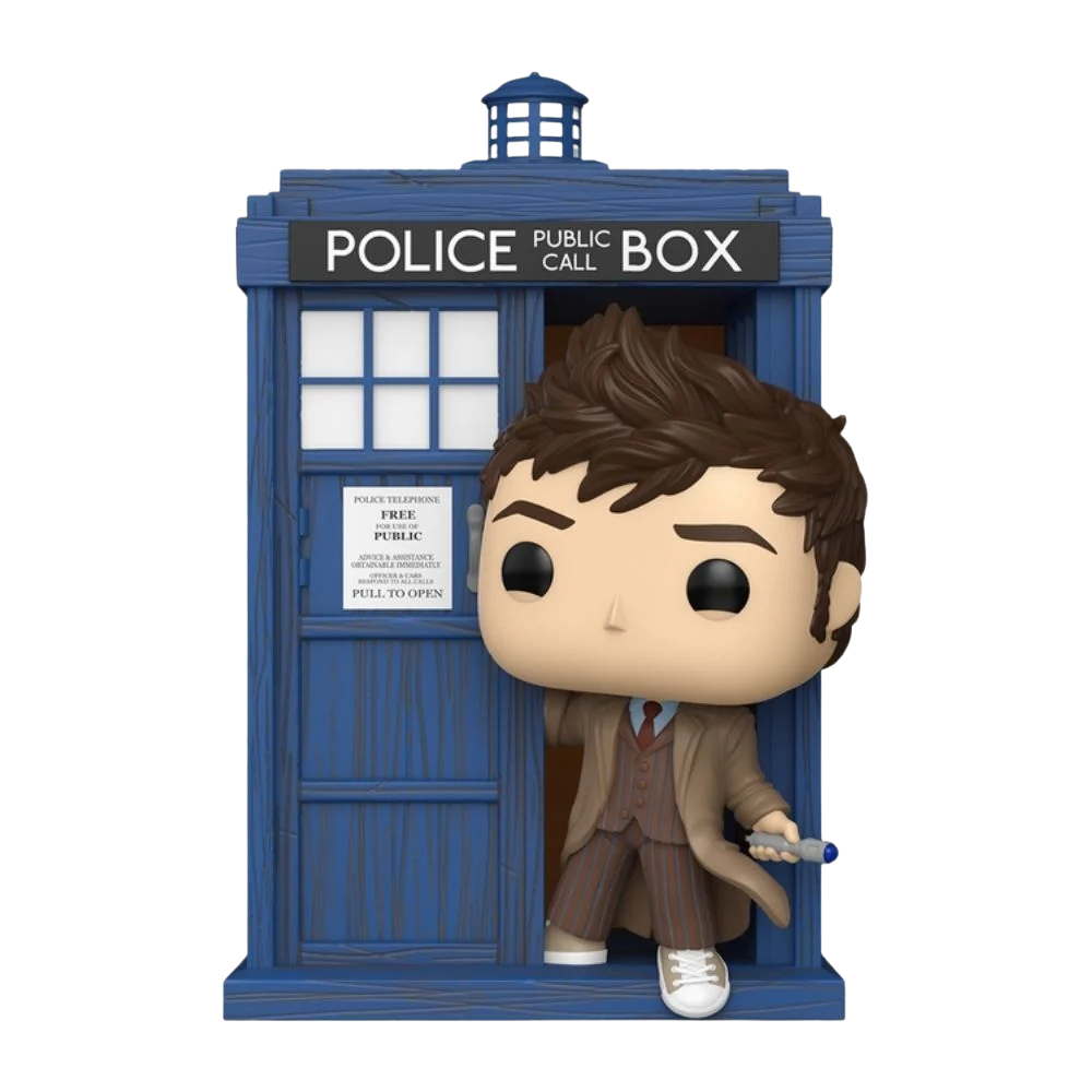 Funko POP! Rides Deluxe Doctor Who - Tardis with Tenth Doctor