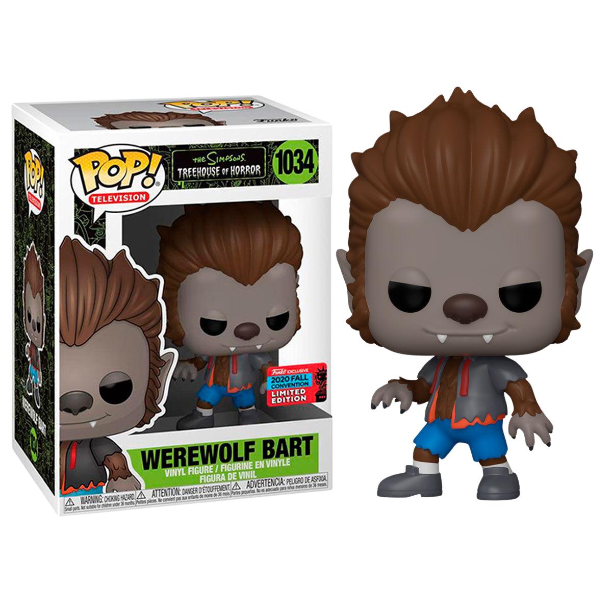 Funko POP! The Simpsons - Werewolf Bart *Exclusive*