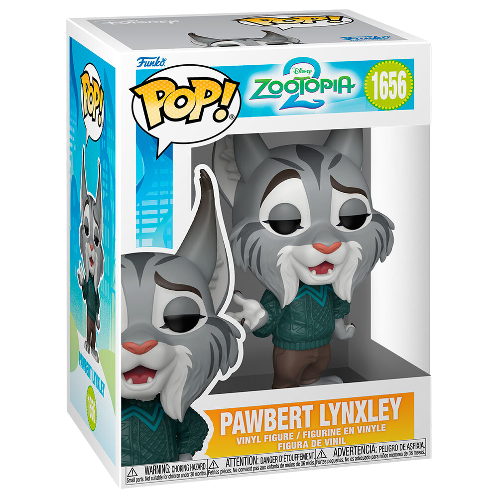 Funko POP! Disney Zootopia 2 - Pawbert Lynxley *PRE-ORDER*