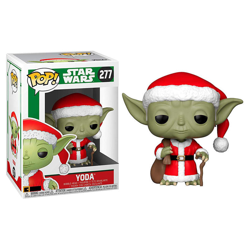 Funko POP!Star Wars Holiday Santa Yoda