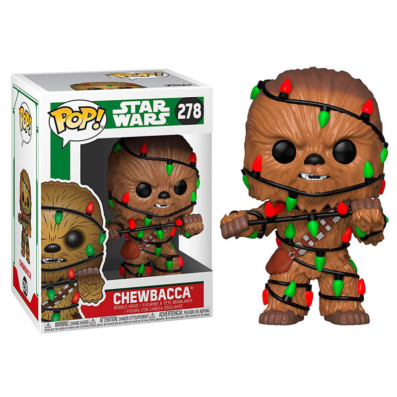 Funko POP!Star Wars Holiday Chewie with Lights