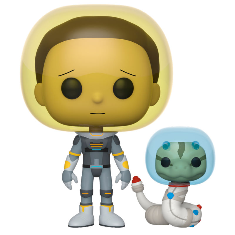 Funko POP!Rick & Morty Space Suit Morty with Snake