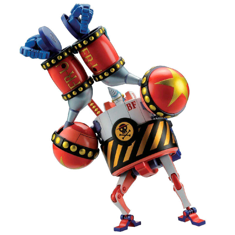 One Piece Best Mega Collection General Franky Model Kit Figura 10cm