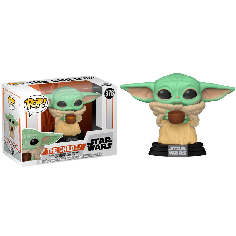 Funko POP!Star Wars Mandalorian The Child with Cup