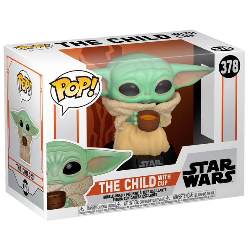 Funko POP!Star Wars Mandalorian The Child with Cup