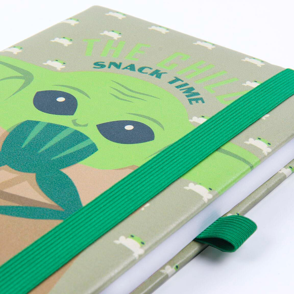 Star Wars The Mandalorian Yoda Child A5 faux-leather Caderno