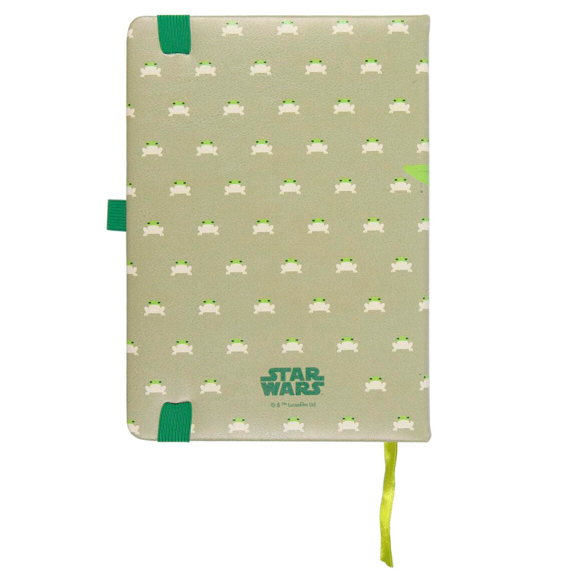 Star Wars The Mandalorian Yoda Child A5 faux-leather Caderno