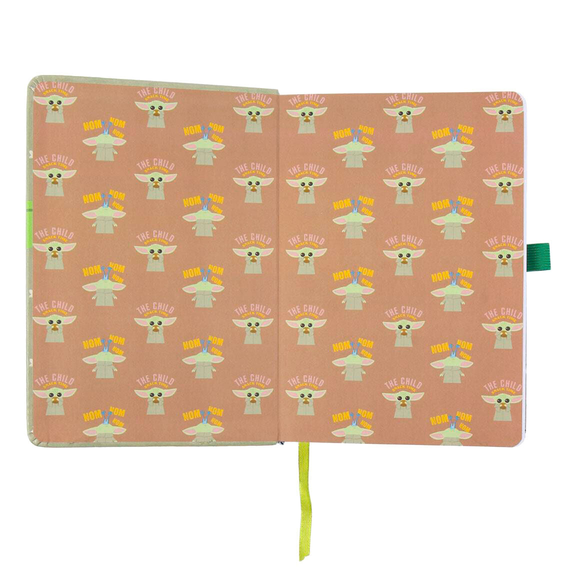 Star Wars The Mandalorian Yoda Child A5 faux-leather Caderno