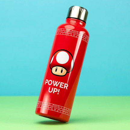 Garrafa metálica Super Mario - Power Up