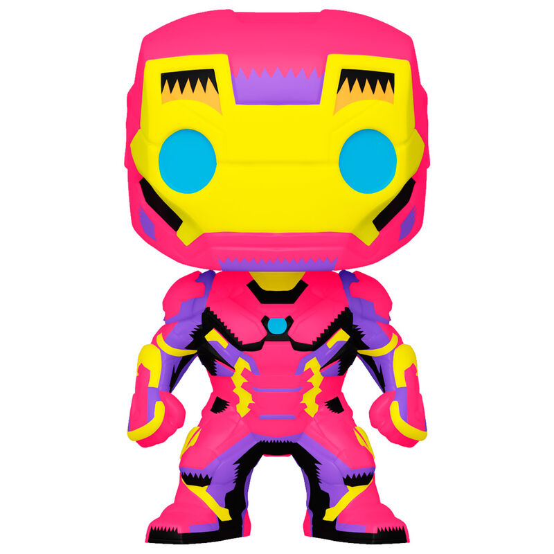 Funko POP!Marvel Iron Man Black Light Exclusive