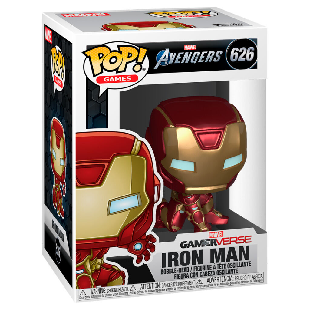 Funko POP!Marvel Avengers Game Iron Man Stark Tech Suit