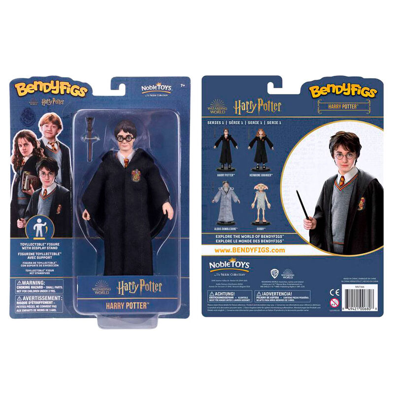 Harry Potter Harry with wand Bendyfigs Figura Maleável 19cm