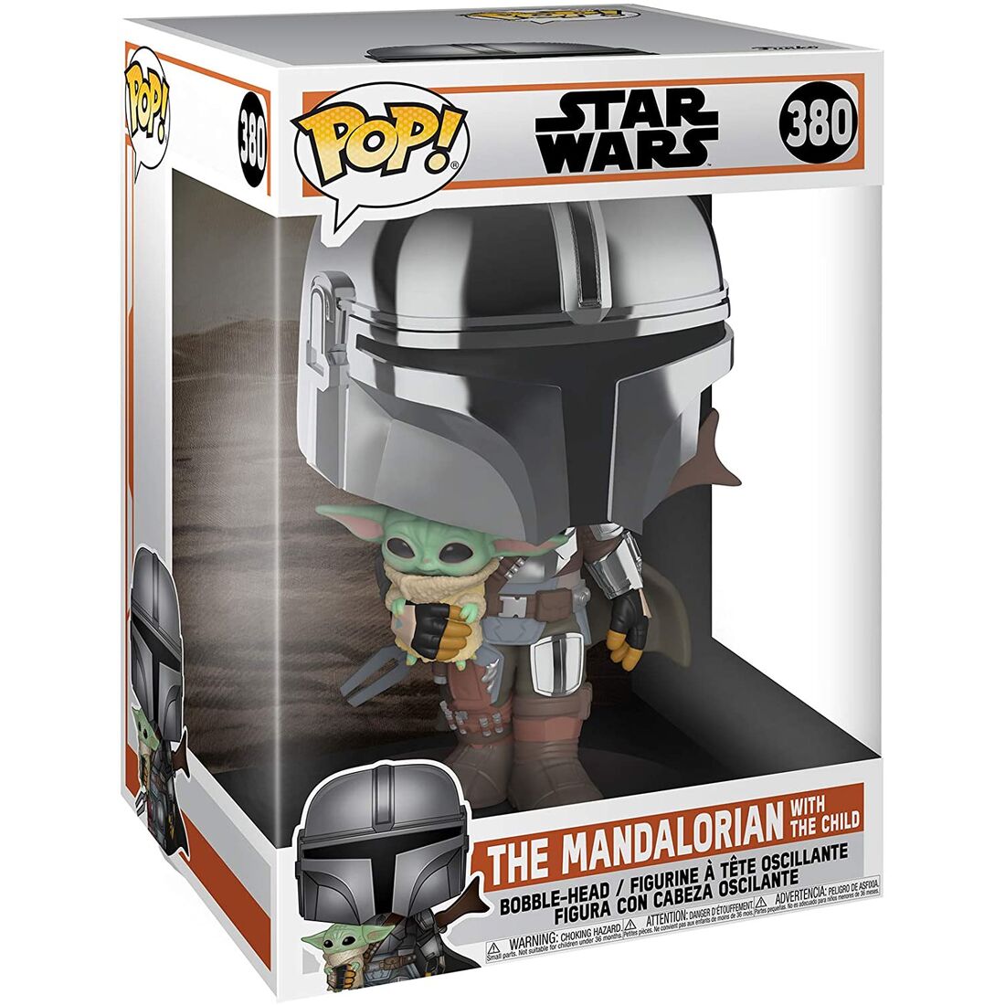 Funko POP!Star Wars Mandalorian with Yoda Child 25cm