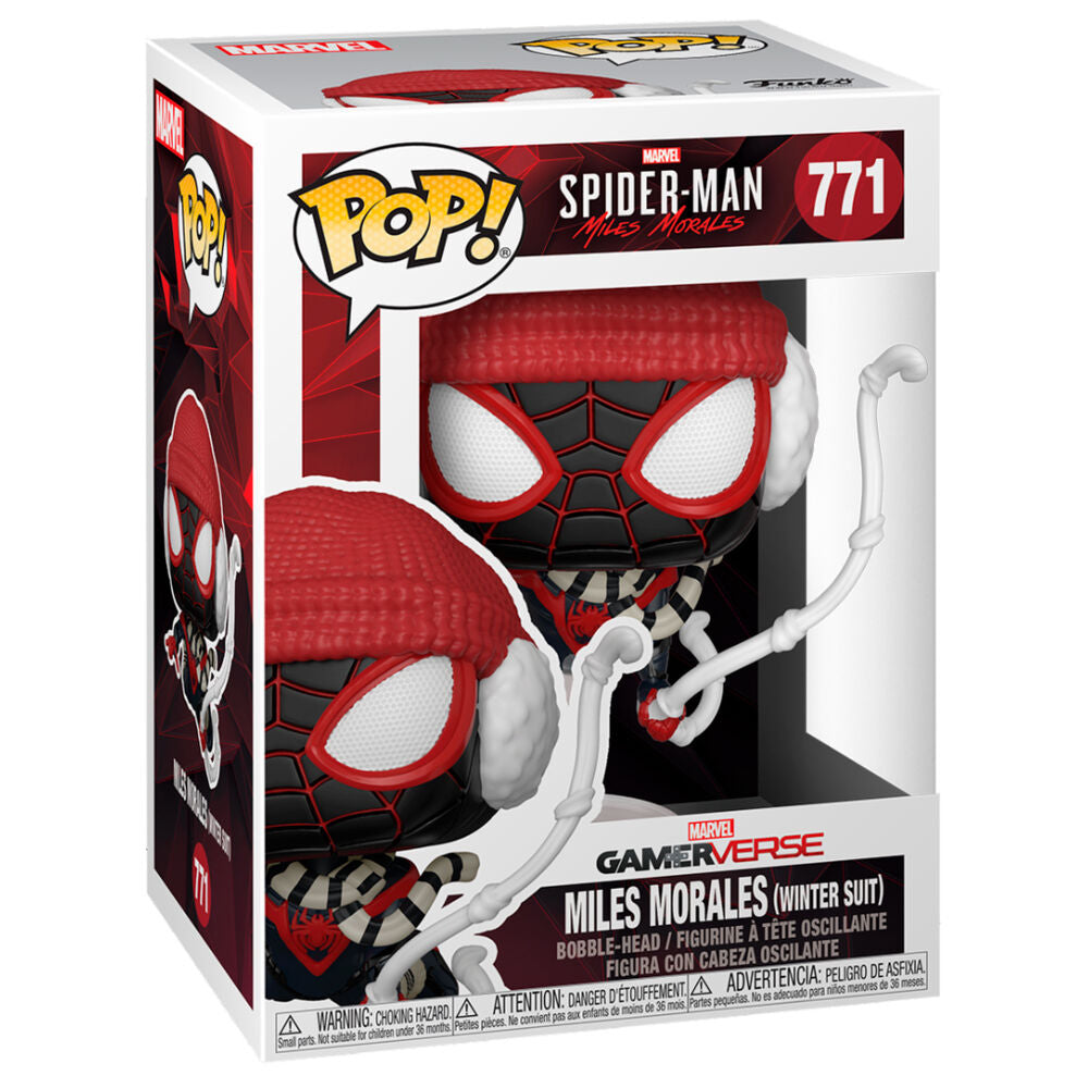 Funko POP!Marvel Spiderman Miles Morales Winter Suit