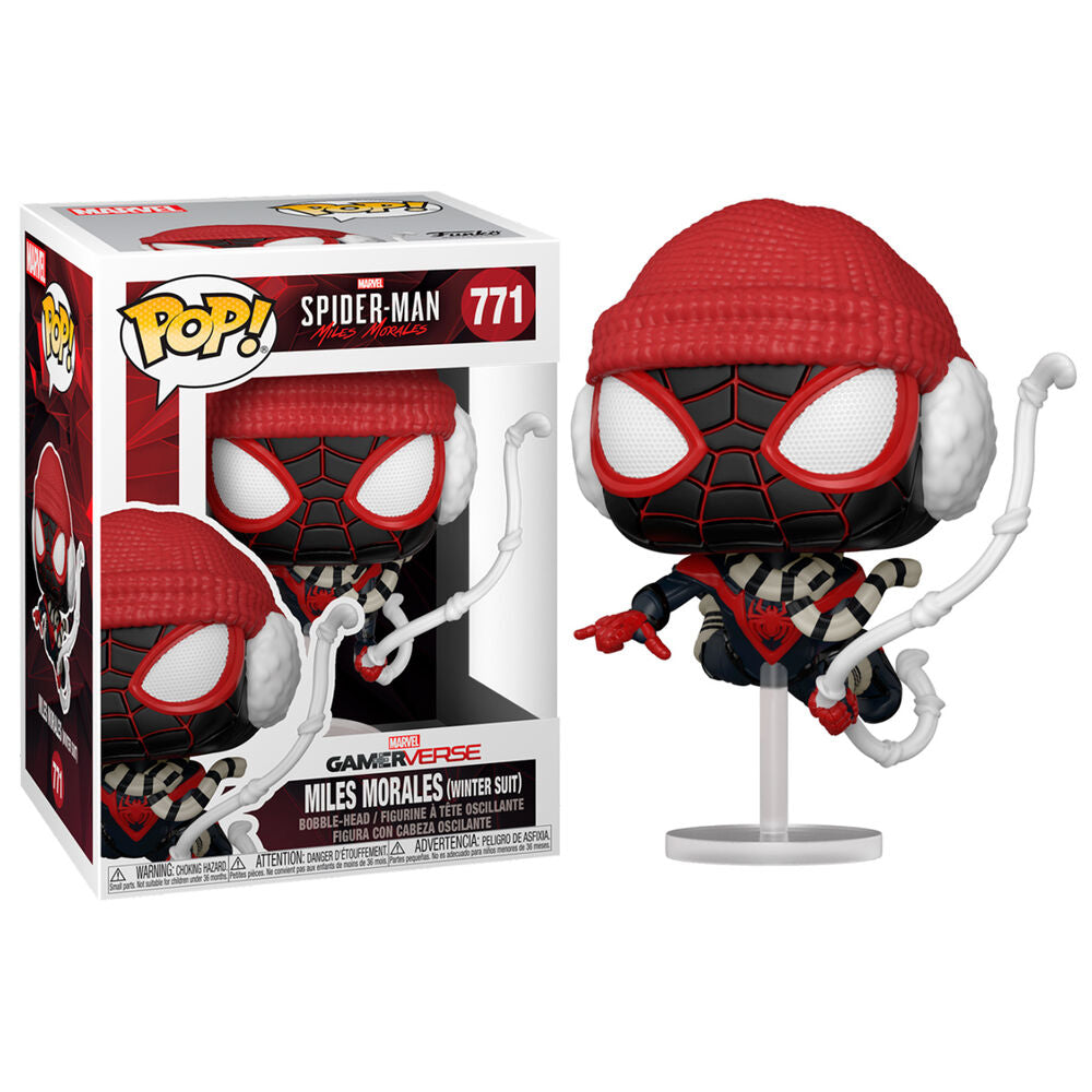 Funko POP!Marvel Spiderman Miles Morales Winter Suit
