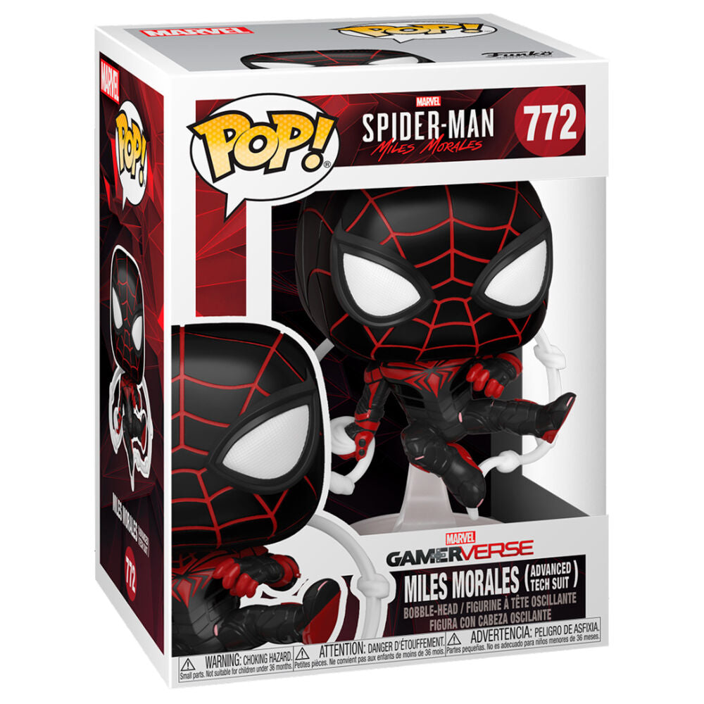 Funko POP!Marvel Spiderman Miles Morales Advanced Tech Suit