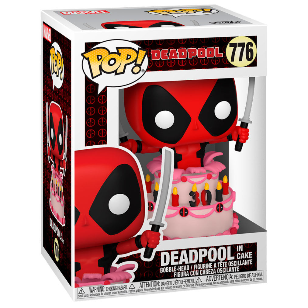 Funko POP!Marvel Deadpool 30th Deadpool in Cake