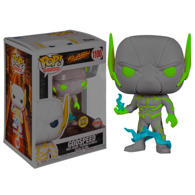 Funko POP!DC Comics The Flash Godspeed Glow in the Dark Exclusive