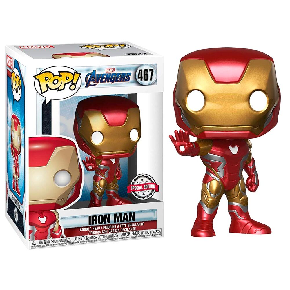 Funko POP!Marvel Avengers Endgame Iron Man Exclusive