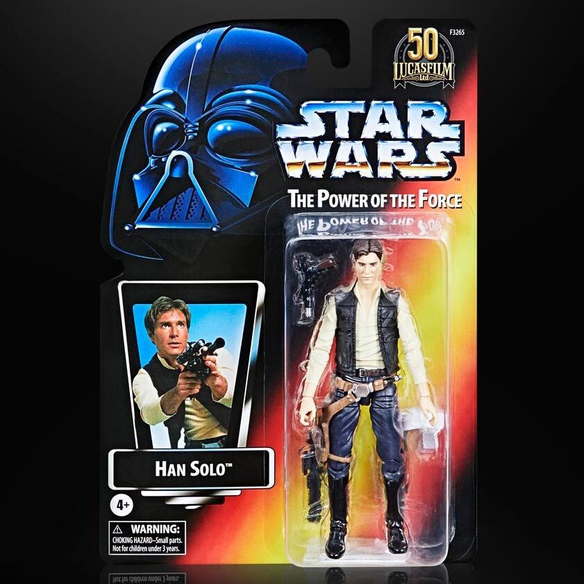 Star Wars The Power of the Force Han Solo Figura 15cm