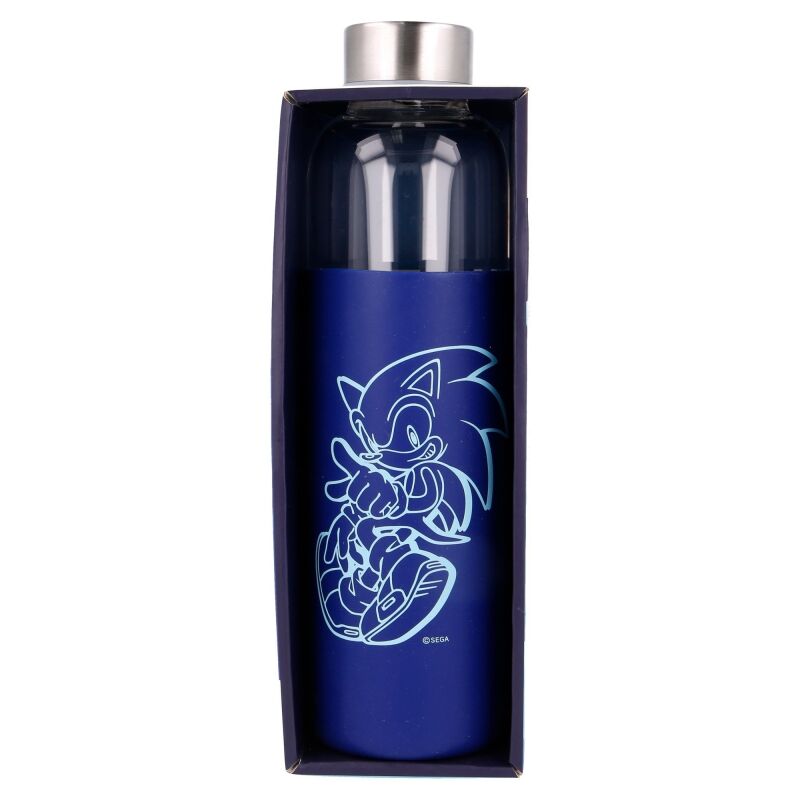 Sonic The Hedgehog Garrafa de Vidro 585ml