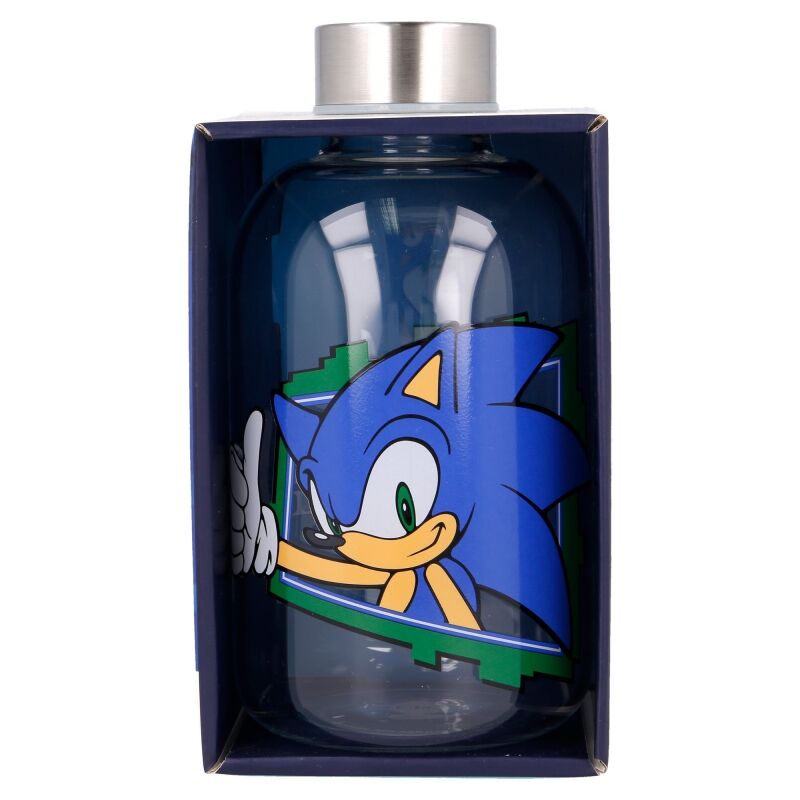 Sonic The Hedgehog Garrafa de Vidro 620ml