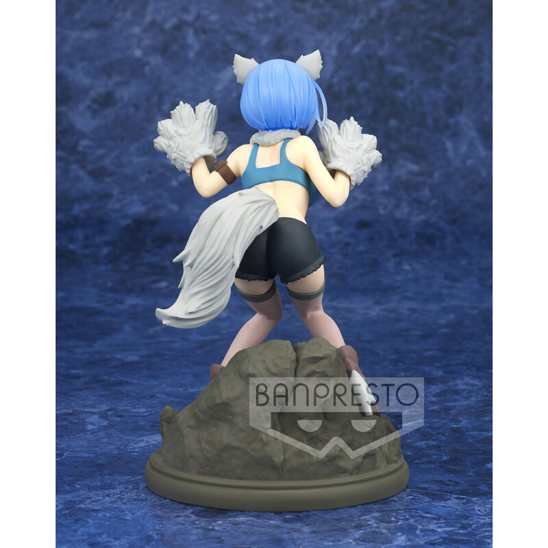 Re:Zero Starting Life in Another World Espresto Monster Motions Ram Figura 18cm