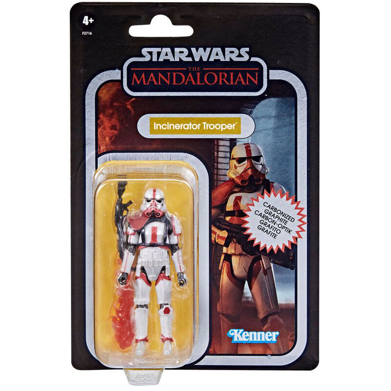Star Wars Carbonized Collection Incinerator Trooper Figura 10cm vintage