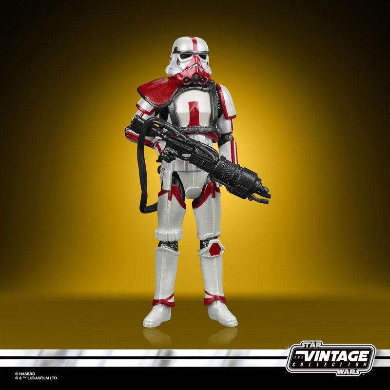 Star Wars Carbonized Collection Incinerator Trooper Figura 10cm vintage