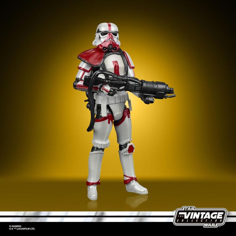 Star Wars Carbonized Collection Incinerator Trooper Figura 10cm vintage