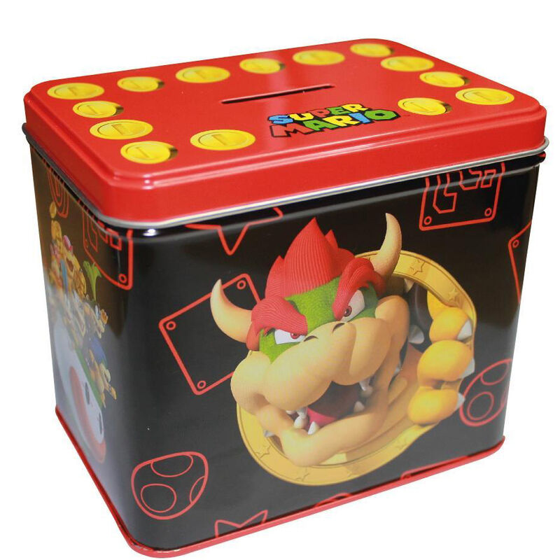 Nintendo Super Mario Bros Bowser Caneca + Mealheiro set