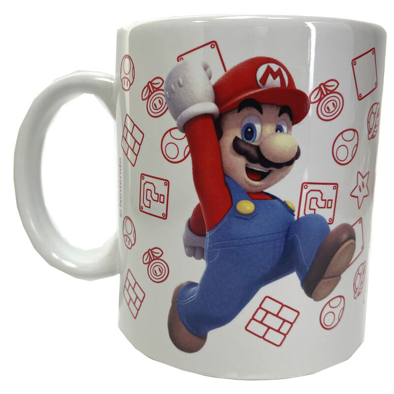 Nintendo Super Mario Bros Mario Caneca + Mealheiro set