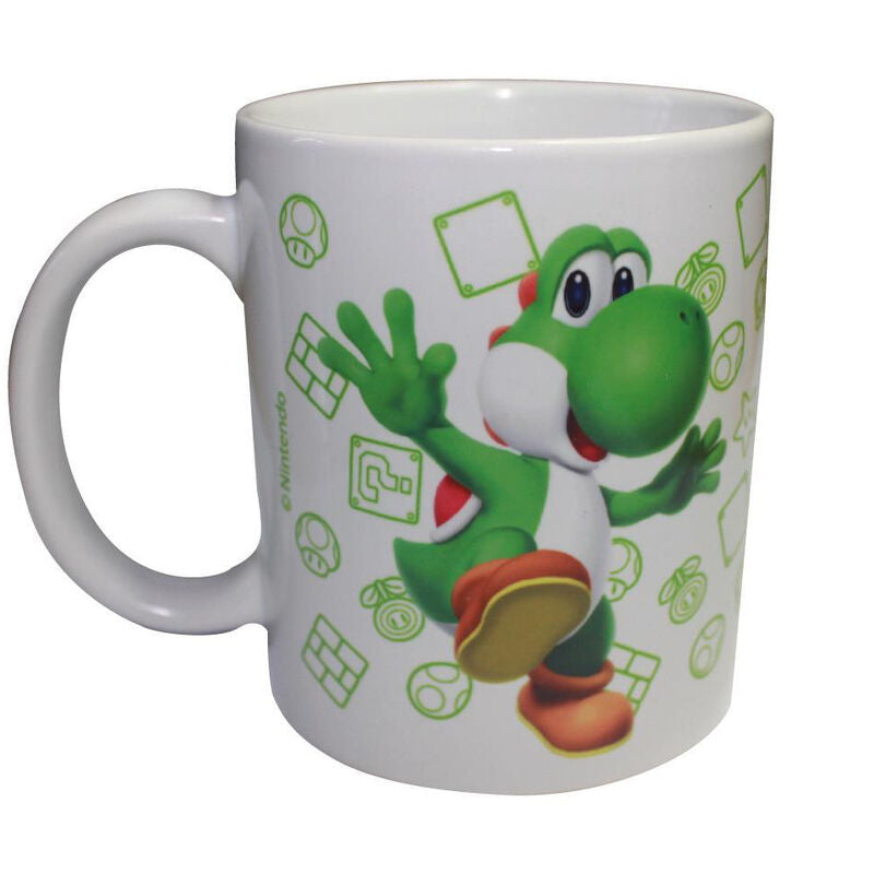 Nintendo Super Mario Bros Yoshi Caneca + Mealheiro set