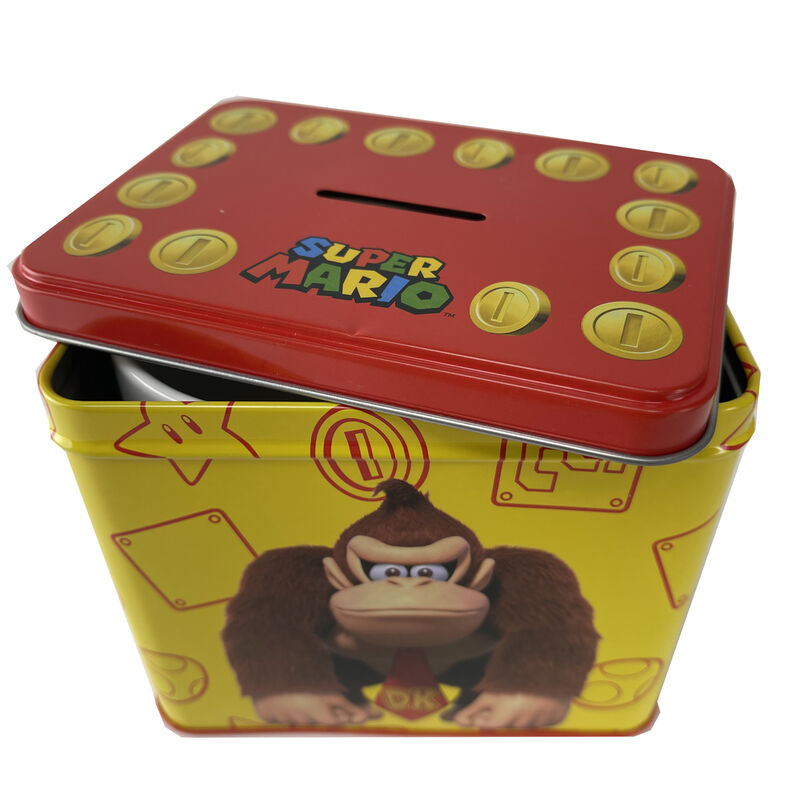 Nintendo Super Mario Bros Donkey Kong Caneca + Mealheiro set