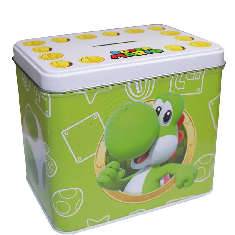 Nintendo Super Mario Bros Yoshi Caneca + Mealheiro set