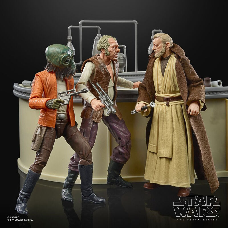 Star Wars Black Series The Power Of The Force Cantina Showdown pack Figura 15cm