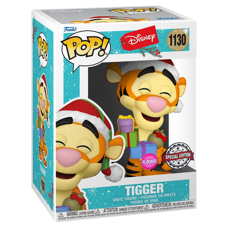 Funko POP!Disney Holiday Tigger Flocked Exclusive