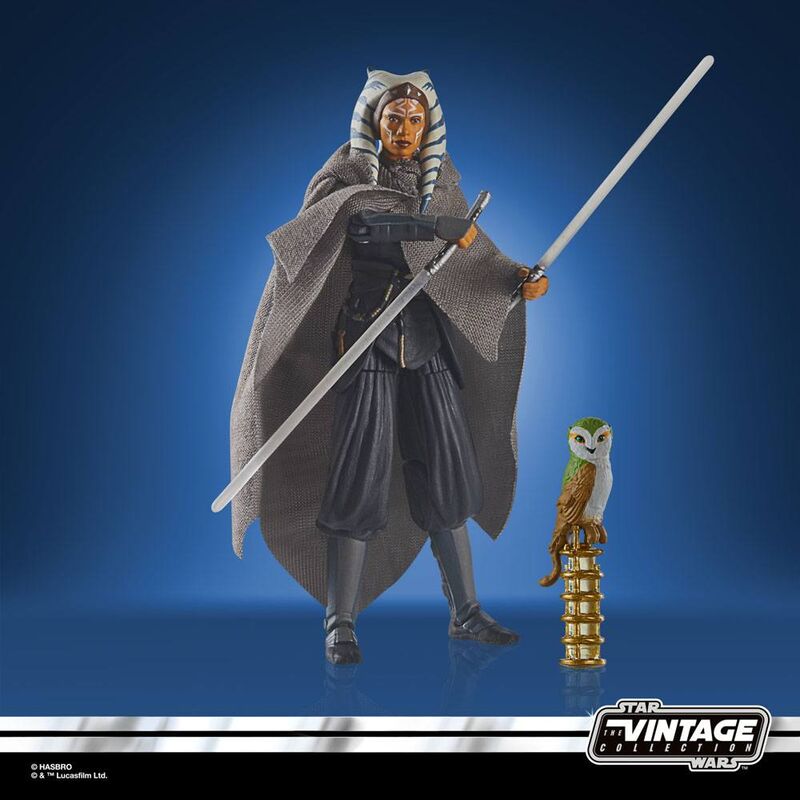 Star Wars Vintage Collection Ahsoka Tano and Grogu Figura 10cm