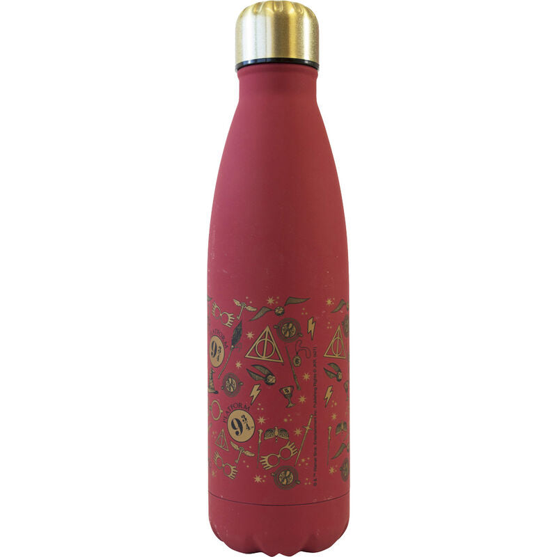 Harry Potter Hogwarts Garrafa de Aço Inoxidável 500ml