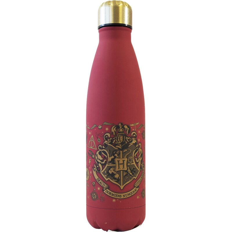 Harry Potter Hogwarts Garrafa de Aço Inoxidável 500ml
