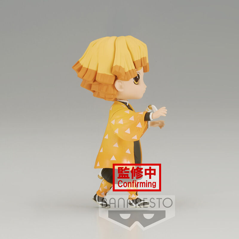 Demon Slayer Kimetsu No Yaiba Zenitsu Agatsuma Q posket petit Figura 7cm