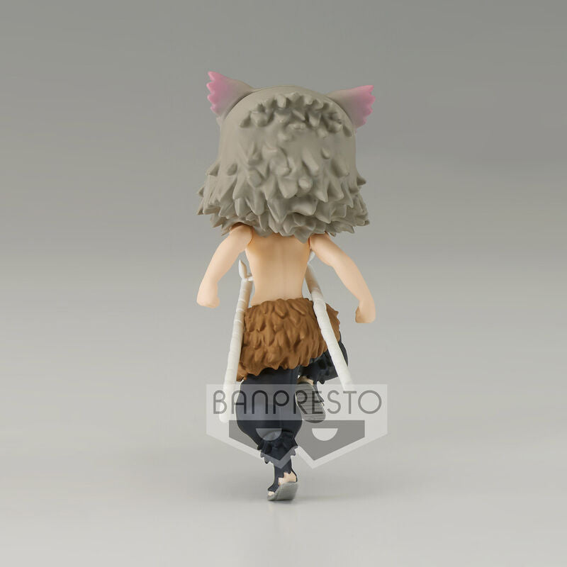 Demon Slayer Kimetsu No Yaiba Inosuke Hashibira Q posket petit Figura 7cm