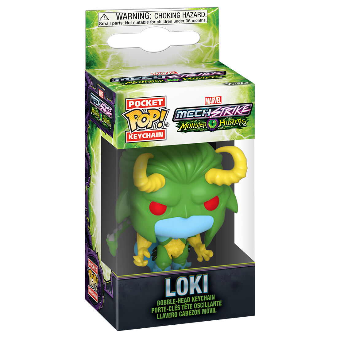 Porta-Chaves Funko POP!Marvel Monster Hunters Loki