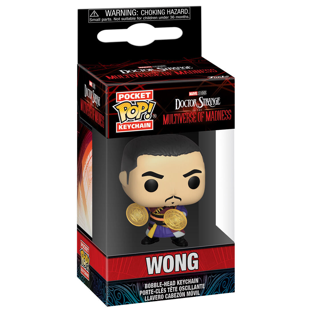 Porta-Chaves Funko POP!Doctor Strange Multiverse of Madness Wong